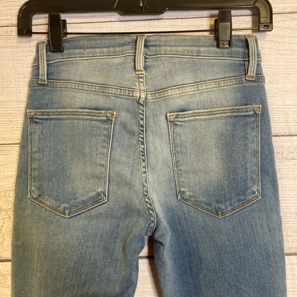 Frame Denim Jeans Le High Skinny Like New Size 24 - Picture 6 of 16